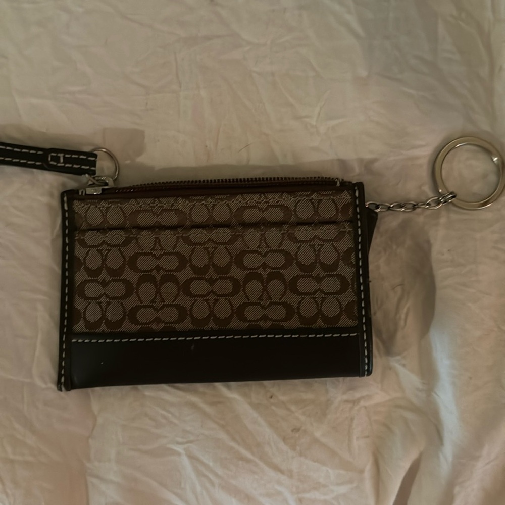 Coach keychain wallet